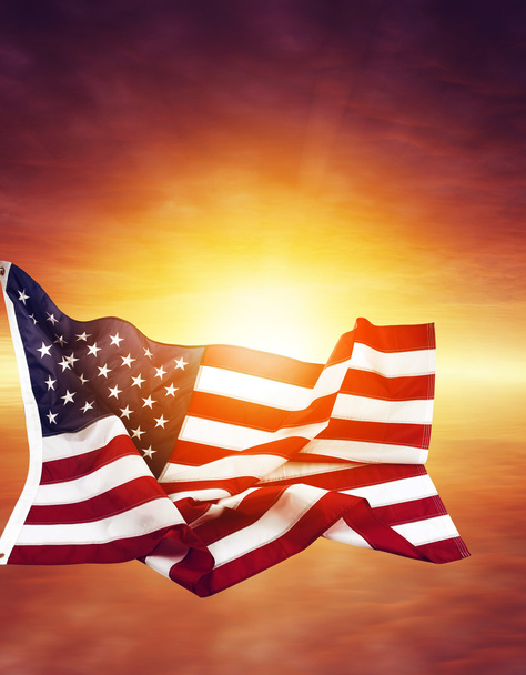 Bandera americana - Foto, imagen