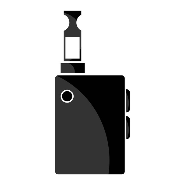 Vape smoking tools wektorowe ikony izolowane na białym tle - Wektor, obraz