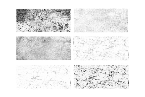texturas grunge preto e branco, fundos abstratos - Vetor, Imagem