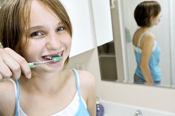 Brushing teeth - Photo, Image