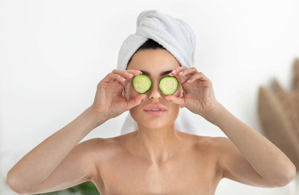 Cuidados com a pele e tratamento, spa, beleza natural e cosmetologia orgânica em casa - Foto, Imagem