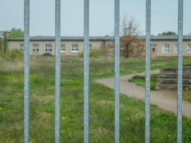 Baracken des Konzentrationslagers Sachsenhausen bei Oranienburg - Foto, Bild