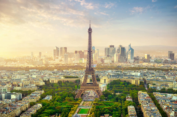 Haze yli Pariisin - Valokuva, kuva