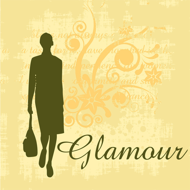 Grunge Glamour - Vektor, kép