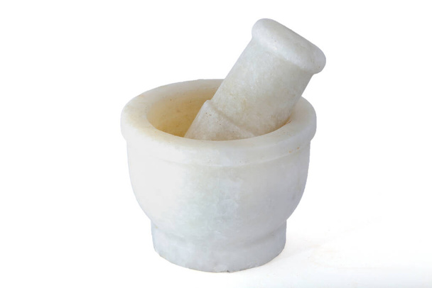 Marble mortar and pestle - Photo, Image
