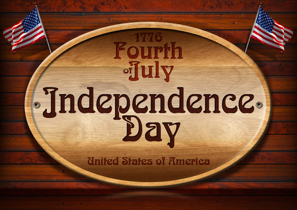 dag van de onafhankelijkheid van de vierde van juli 1776 - Foto, afbeelding