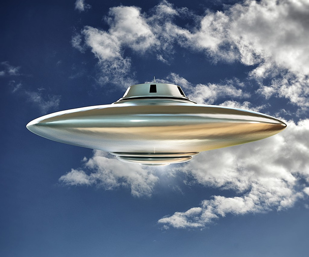 UFO Uzay gemisi - Fotoğraf, Görsel