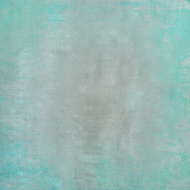 Turquoise grunge background texture - Photo, Image