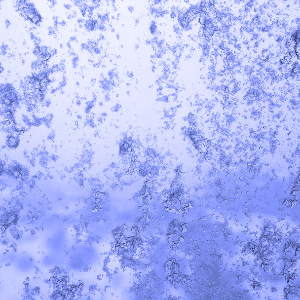Fondo Nieve húmeda pegada al cristal de la ventana
 - Foto, Imagen