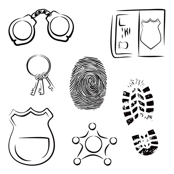 Investigation icons - Vector, Image