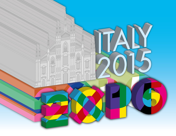 Expo 2015 - Διάνυσμα, εικόνα