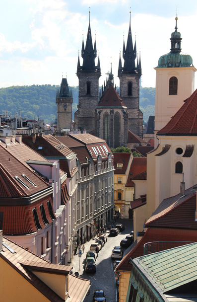 Bella vista sul panorama di Praga
 - Foto, immagini