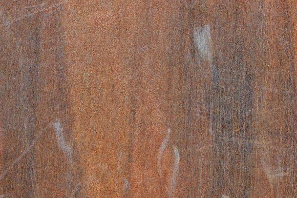 Grunge rusty metal texture rust background. Old metal iron panel. - Photo, Image