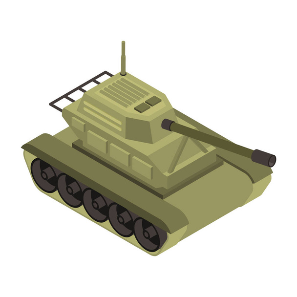  tank web icon simple design - Vektor, Bild