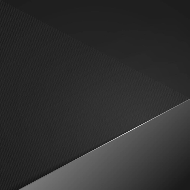 Αφηρημένο πρότυπο web μαύρο φόντο με σκιά - Διάνυσμα εικονογράφηση - Διάνυσμα, εικόνα