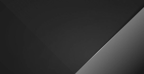 Abstract web template black background with shadow - Векторная иллюстрация - Вектор,изображение