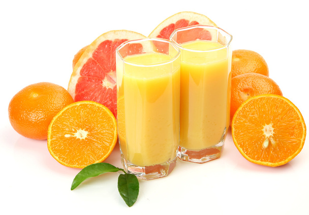 Fruits and juice - Photo, Image