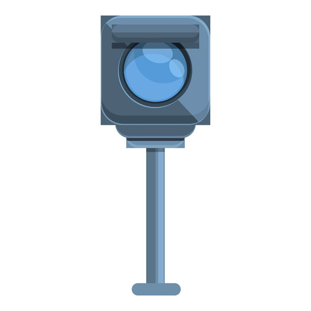 Speed radar flash icon, cartoon style - Vecteur, image