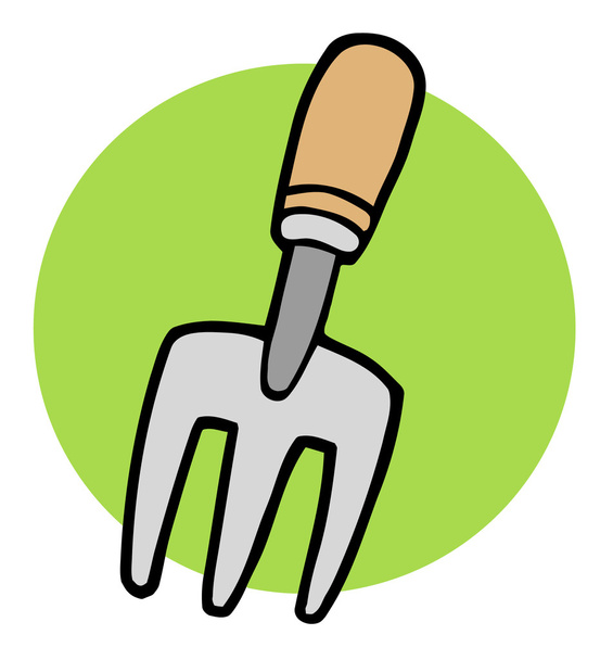 Gardening Tool--Gardeners Hand Fork - Photo, Image