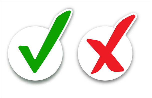 Premium Vector  Red cross x icon. no wrong symbol. vote sign. no checkmark  sign symbol