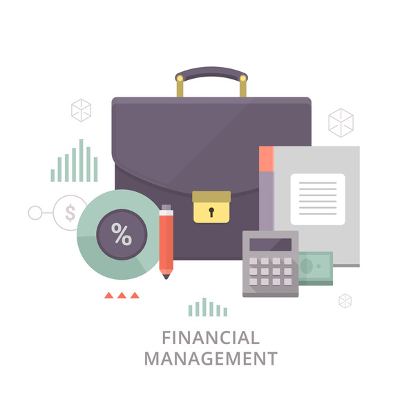 Financial Management - Vector, Image