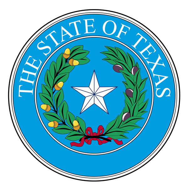 Texas State Seal - Vector, Image