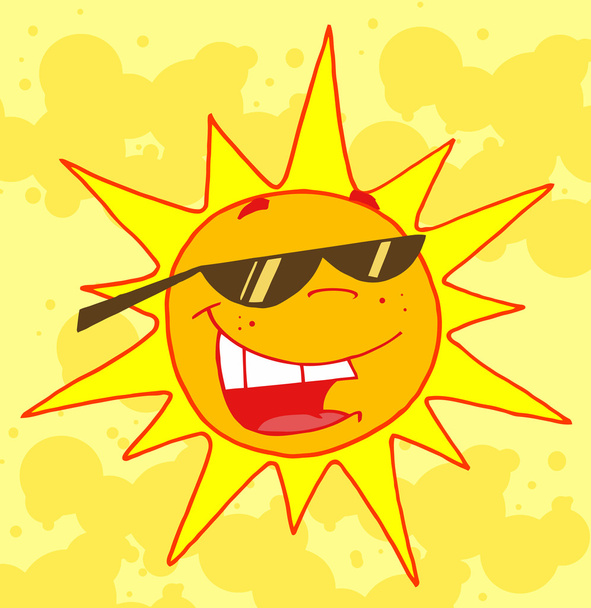 Hot Sun Illustrations - Foto, immagini