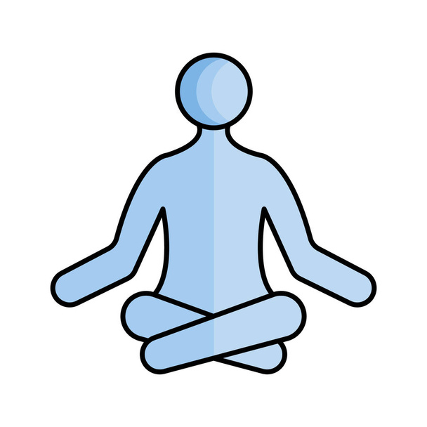 Asanas Isolated Vector icon which can easily modify or edit - Vector, Image
