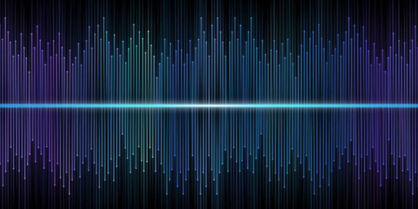 Еквалайзер звукової хвилі DJ 3d ілюстрація іскри світла
 - Фото, зображення