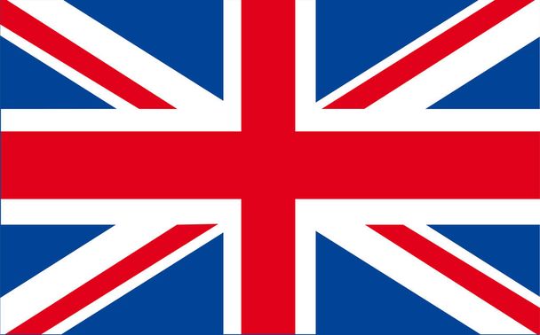 Vlaggenvector Groot-Brittannië - Vector, afbeelding