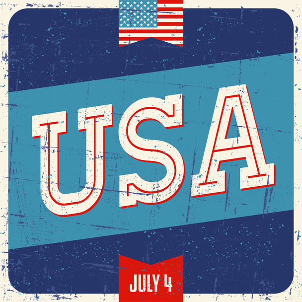 US Independence Day Design - Vektor, obrázek