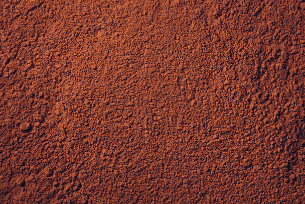 Terracotta powder soil or clay-like texture background - Photo, Image