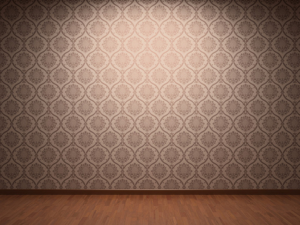 Illuminated fabric wallpaper - Valokuva, kuva