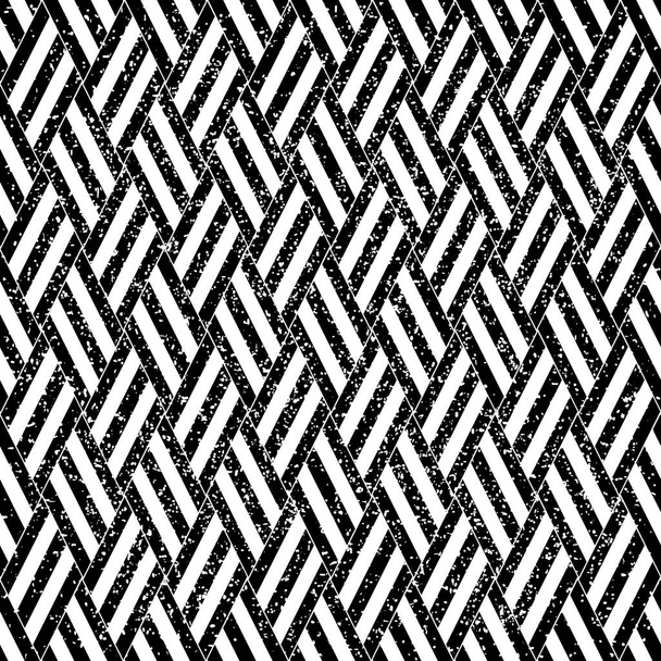 Бесшовный рисунок с черными линиями 4 7561 - Вектор,изображение