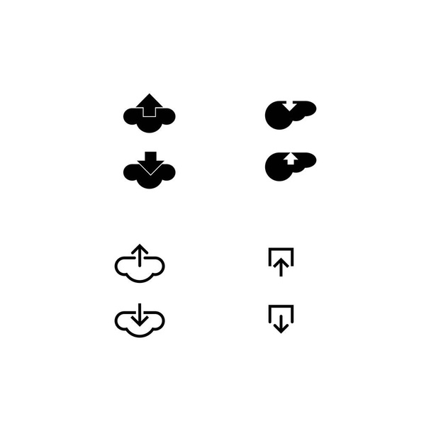 загрузка и загрузка рисунка логотипа - Вектор,изображение