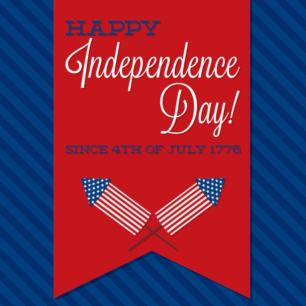 Independence Day card - Vecteur, image