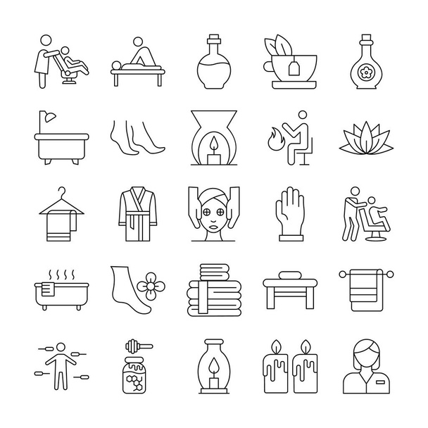 Massage Isolated Vector icon which can easily modify or edit - Vector, Image