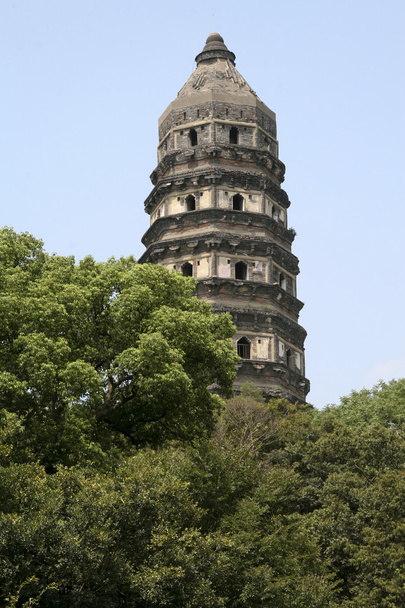 Tiger hill pagoda v Su-čou. - Fotografie, Obrázek