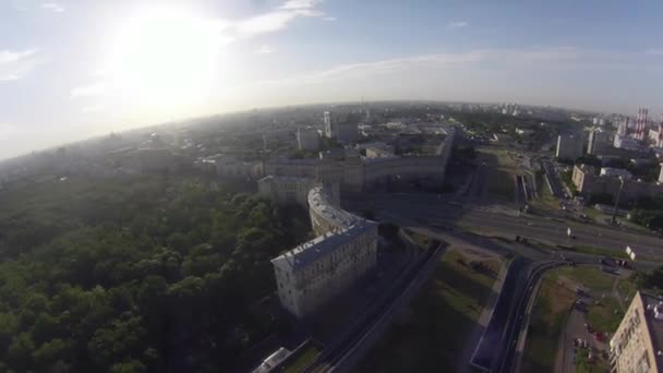 Aerial view of moscow - Filmmaterial, Video