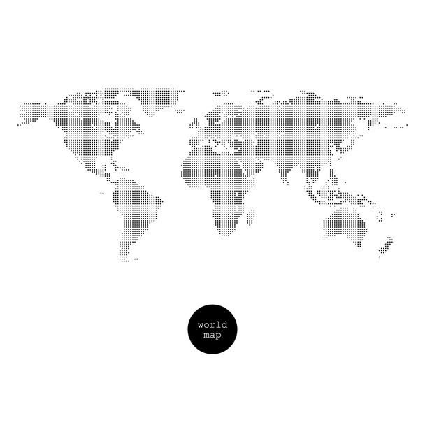 Mapa do mundo
 - Vetor, Imagem