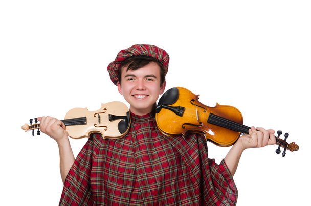 Scotsman, hegedű - Fotó, kép