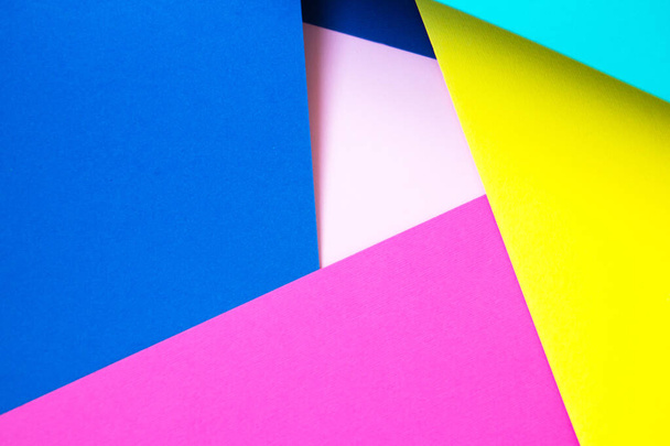 Abstract bright background. Geometric colorful paper background - 写真・画像