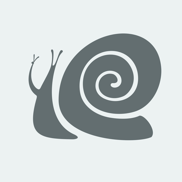 カタツムリのシンボル - ベクター画像