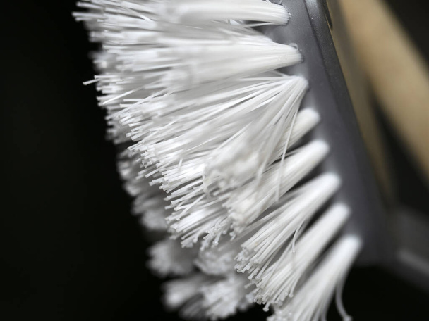 dish cleaner brush detail close up macro - Zdjęcie, obraz