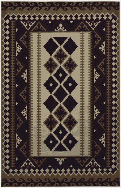 カーペットバスマットと問題のある織物の質感と効果とラグBohoスタイルの民族デザインパターン - 写真・画像