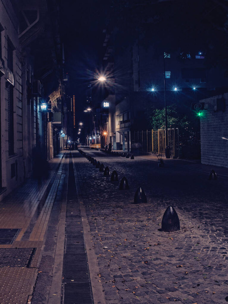 vista notturna della città della capitale del punto di riferimento più famoso la sera - Foto, immagini