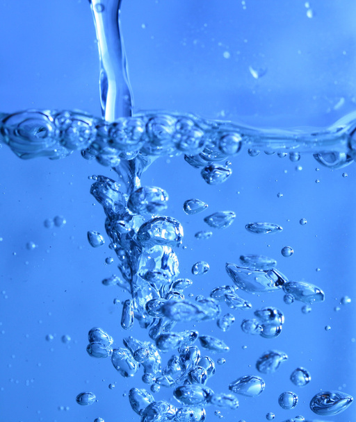 Water bubbles macro close up - Photo, Image