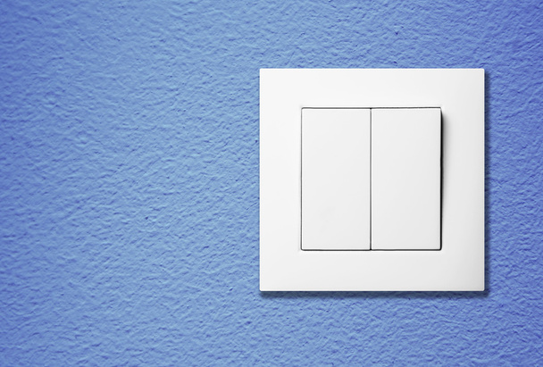 Light switch on a wall - Photo, Image