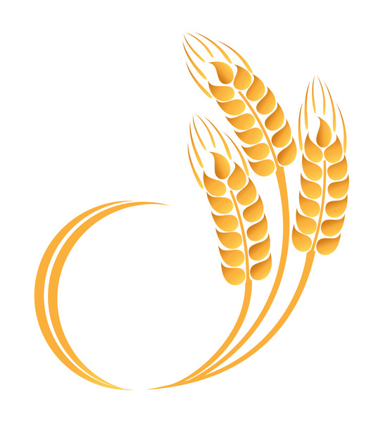 Wheat ears icon - Vector, Imagen