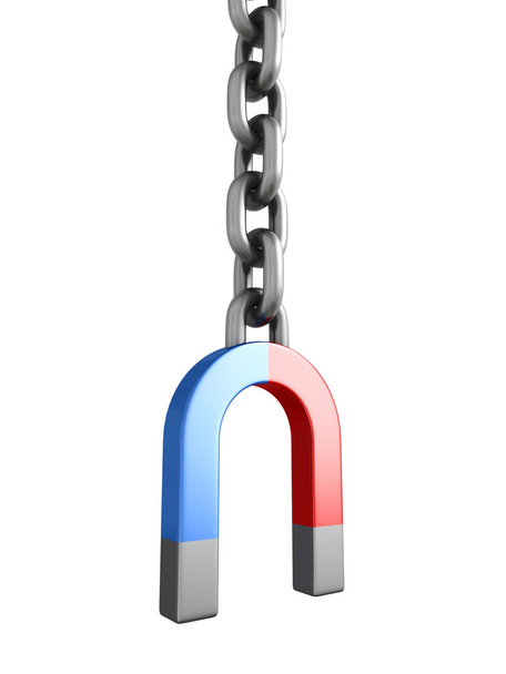 magneet kettingschakels - Foto, afbeelding